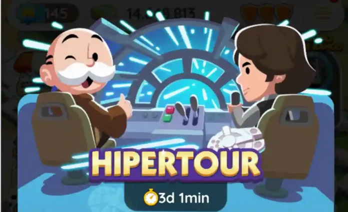 Evento Monopoly Go Hipertour (lista de recompensas)